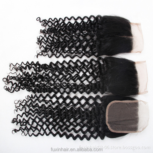 Overnight Shipping Wholesale Human Hair Kinky Curly Hair Drop Shipping Bundles And Closure